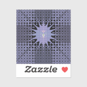 Sticker Espace Violet