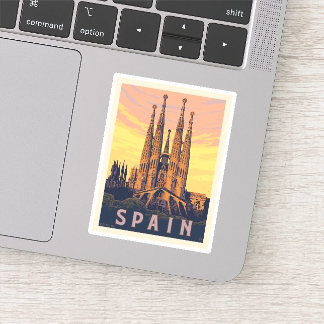 Sticker Espagne | Familia Sagrada (Détail)