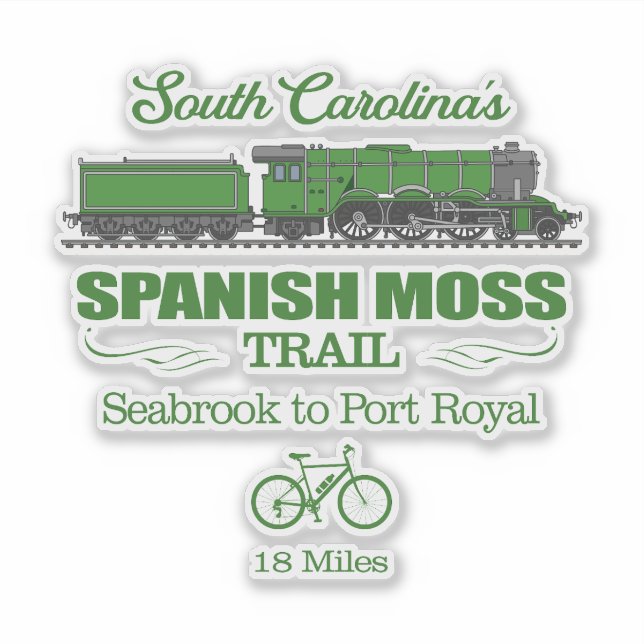 Sticker Espagnol Moss Trail (RT2) (Devant)