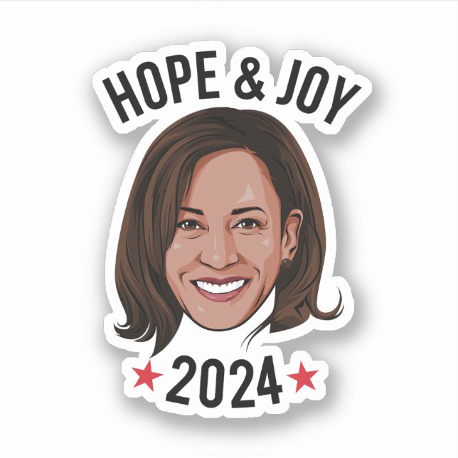 Sticker Espoir et joie - Kamala (Devant)