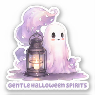Sticker Esprits doux d'Halloween
