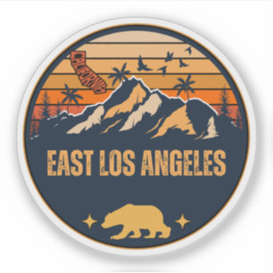 Sticker Est de Los Angeles, Californie