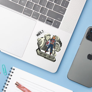 Sticker Et si…? Captain Carter Super Soldat