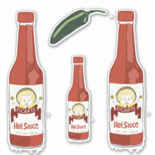 Sticker Êtes-vous chaton ? Chat de sauce chaude avec le