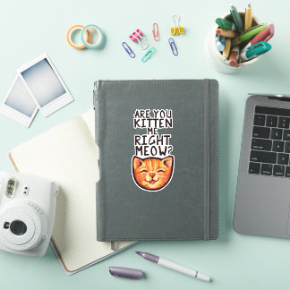 Sticker Êtes-vous chaton moi droit Meow Caturday Art drôle