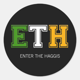 STICKER ETH DU DRAPEAU IRLANDAIS