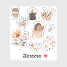 Ethérée : Collection d'autocollants esthétiques