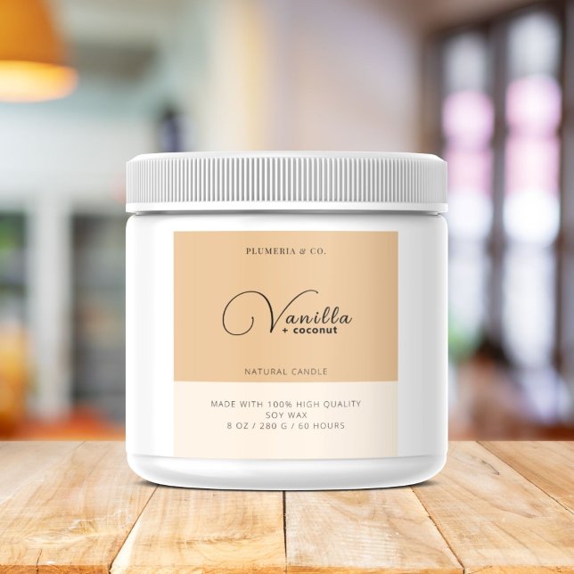 Sticker Étiquette minimaliste (Créateur téléchargé)