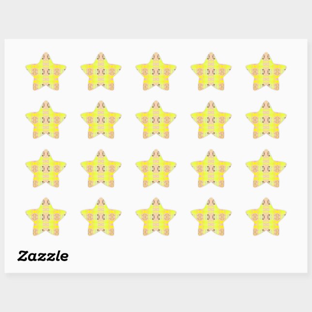 STICKER ÉTOILE 139 (Feuille)