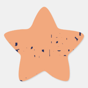 Sticker Étoile 5556 art abstrait