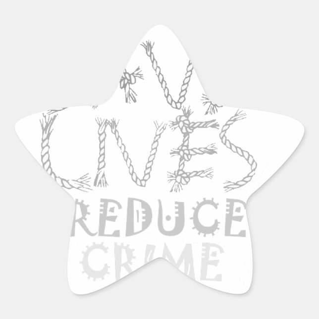 Sticker Étoile Accroître le changement avec : Sauvez des vies Réd (Devant)
