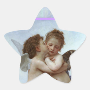Sticker Étoile Amor et Psyche comme Enfants Mariage Party Star