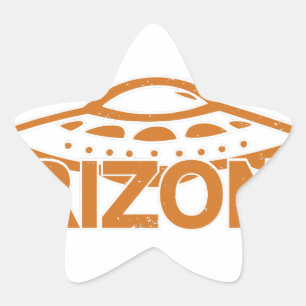 Sticker Étoile Arizona UFO