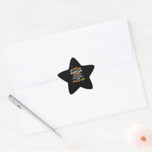 Sticker Étoile Autism Matching Famille Sensibilisations sur l'aut
