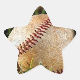 Sticker Étoile Baseball