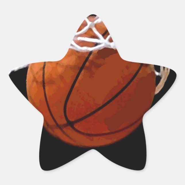 Sticker Étoile Basket (Devant)