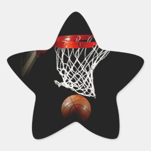 Sticker Étoile Basket