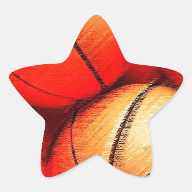 Sticker Étoile Basket (Devant)