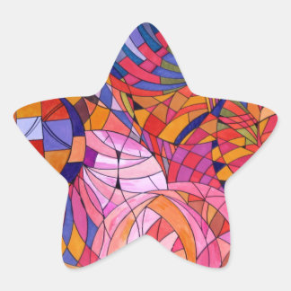 Sticker Étoile Basket étoile
