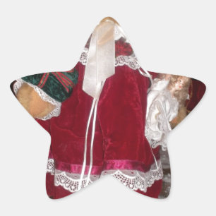 Sticker Étoile Beau Noël avec amour Avoir une belle journée et