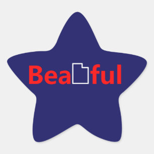 Sticker Étoile Beautiful