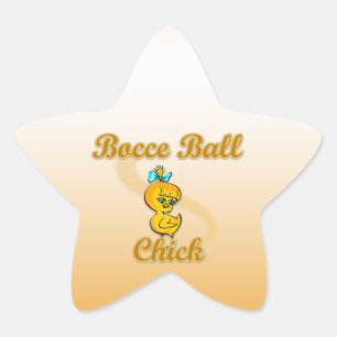 Sticker Étoile Bocce Ball Chick