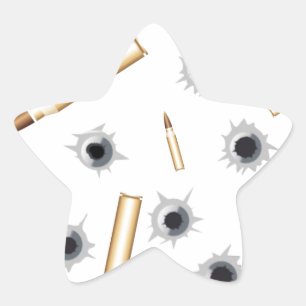 Sticker Étoile BULLETSNBULLETHOLES.png