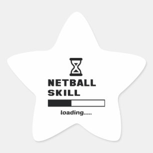 Sticker Étoile Chargement de compétence de net-ball ......