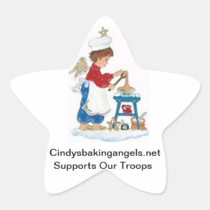 Sticker Étoile Cindy's Baking Angels Goodie Box Stickers!