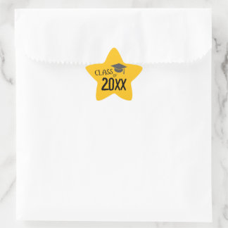 Sticker Étoile Class of 2025 Graduation