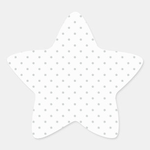 Sticker Étoile Cliquez sur Personnaliser pour modifier Gris en co