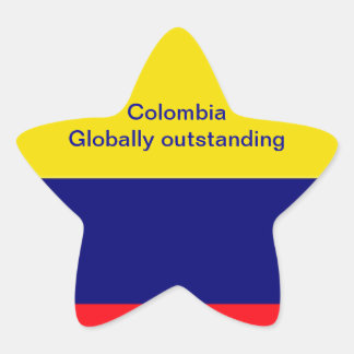 Sticker Étoile Colombie