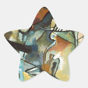 Sticker Étoile Composition Kandinsky V Peinture Abstraite