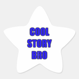 Sticker Étoile Cool Story Bro