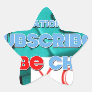 Sticker Étoile Creationartist7 Youtube Channel 326