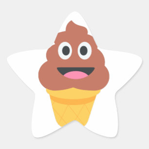 Sticker Étoile crème glacée cône émoji