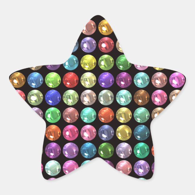 STICKER ÉTOILE DAZZLE (Devant)