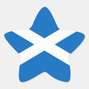Sticker Étoile Drapeau de l'Ecosse - Bratach na h-Alba