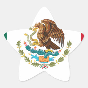 Sticker Étoile Drapeau mexicain de Bandera de México