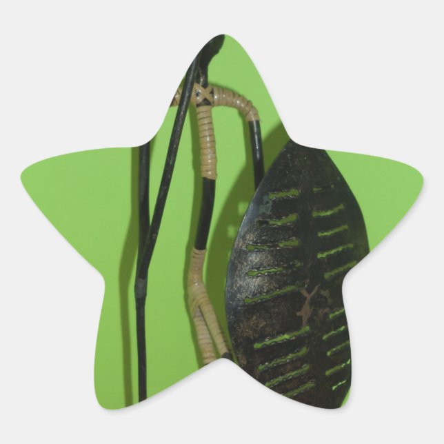 Sticker Étoile Hakuna Matata Kenya Maasai.JPG (Devant)