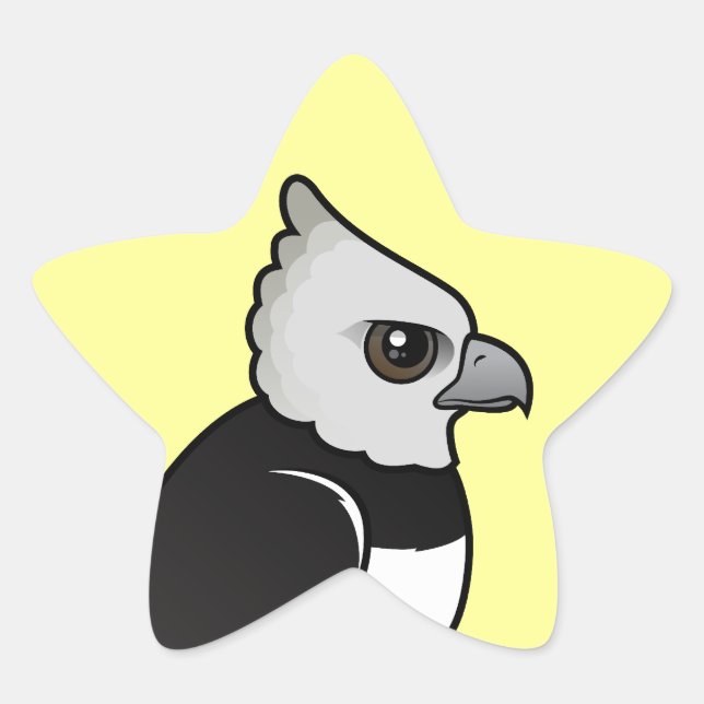 Sticker Étoile Harpy Eagle (Devant)