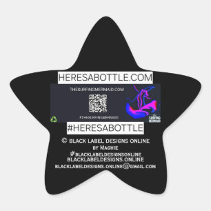 STICKER ÉTOILE ©️ HERESABOTTLE.COM #HERESABOTTLESWAG