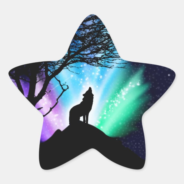 Sticker Étoile Heure de minuit (Devant)