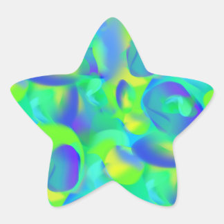 Sticker Étoile holocore dragonskin :
