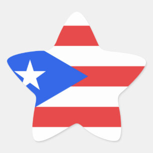 Sticker Étoile Indicateur Porto Rico