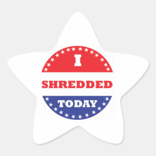 Sticker Étoile J'ai déchiré aujourd'hui