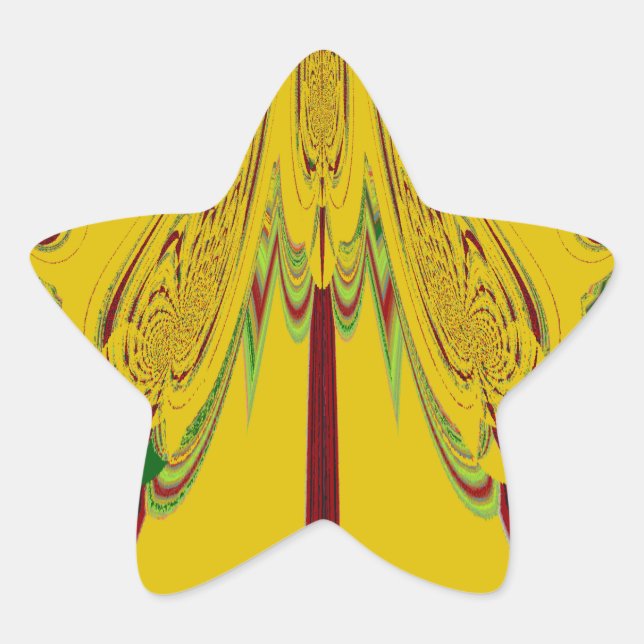 Sticker Étoile jaune (Devant)