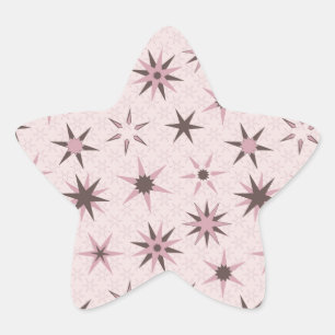 Sticker Étoile Joli Stars De Geo Rose - motif.