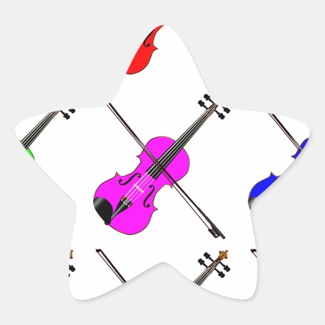 Sticker Étoile Jouer (Devant)