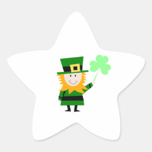Sticker Étoile Joyeux Petit Leprechaun